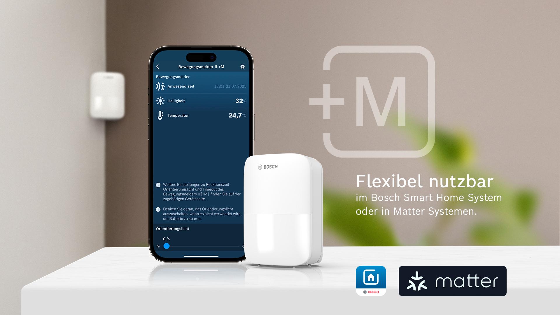 Smart Home Neuer Bewegungsmelder von Bosch mit integriertem Orientierungslicht - News, Bild 