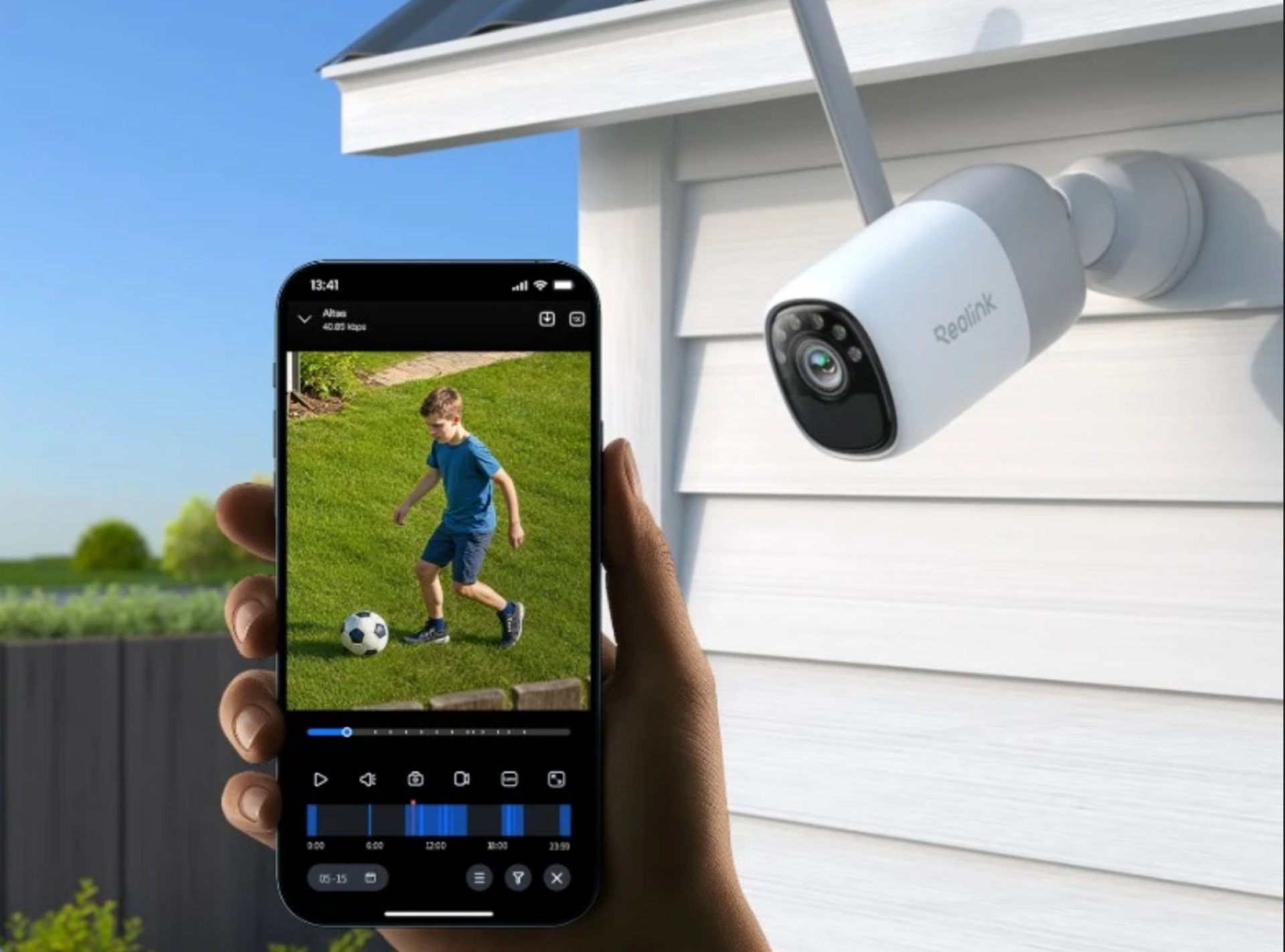 Smart Home Premiere: Akku-Kamera von Reolink mit Voraufzeichnungsfunktion und Künstlicher Intelligenz ist da - News, Bild 
